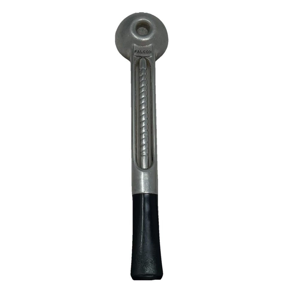 Vintage Falcon Straight Stem Pipe Interchangeable w/ 4 Briar Wood Bowls Aluminum - Image 3 of 4