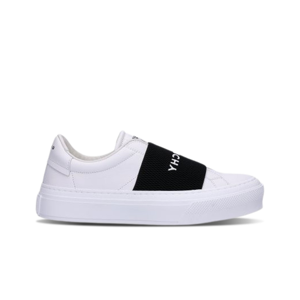 Givenchy City Sport Sneakers Leather White Black (W)