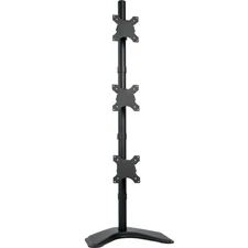 VIVO Triple Monitor Desk Stand/Mount Free Standing Vertical 3 Screens up to 27"