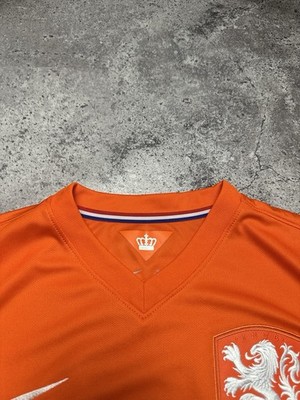 NETHERLANDS 2014 2015 HOME FOOTBALL SHIRT SOCCER JERSEY NIKE