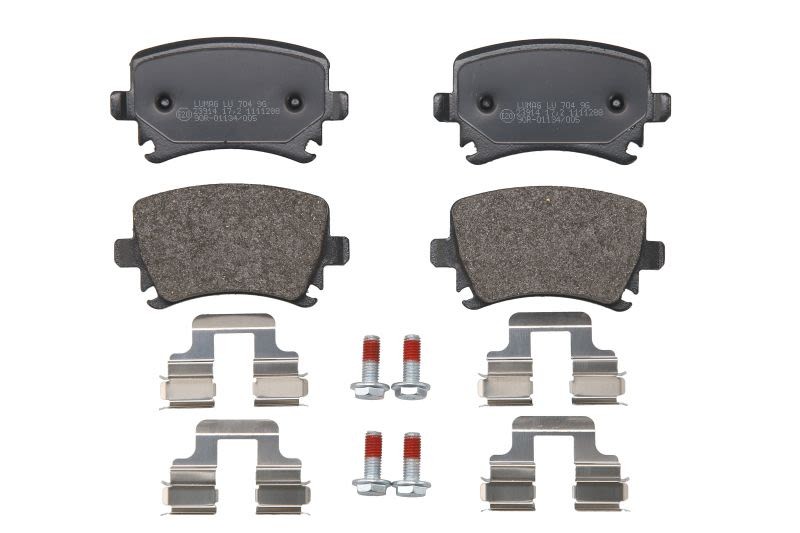 Plaquettes de frein BRECK pour Audi A3 8P1 1.4 de 2007 à 2012