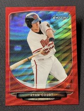 2013 Bowman Chrome RED WAVE REFRACTOR Ryan Court 06/25