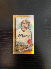 rookie card Allen Ginter Short Print SSP SP GOLD Bryan De La Cruz 21/50 mini