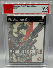 Metal Gear Solid 2 Sons Liberty Sony PlayStation 2 PS2 New PSA 9.8 A+ Not WATA