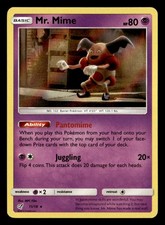 Mr. Mime Rare Holo Detective Pikachu 11/18 LP Pokémon TCG