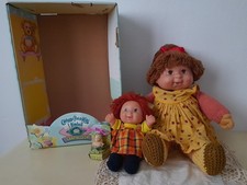 BAMBOLE EFFE FRANCA BIMBOLI CABBAGE CAVOLO CAPELLI DI LANA VINTAGE '70 '80