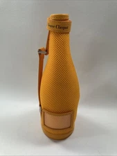 Champagne Veuve Clicquot BRUT Insulated Orange Bottle Ice Jacket Carry Case Nice