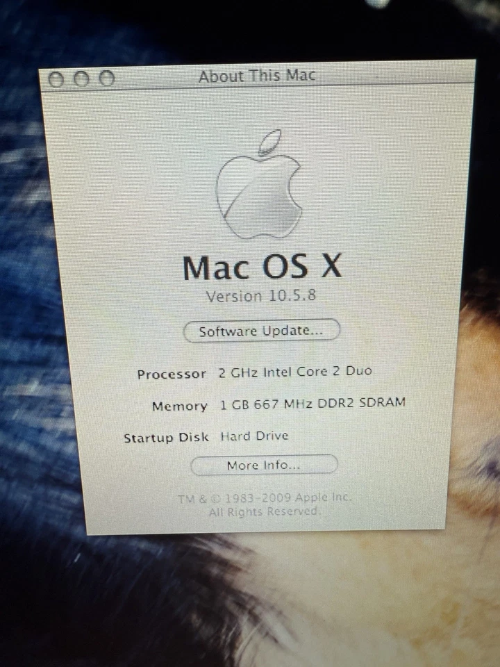 Apple iMac A1208 17" Desktop: Intel C2D 2GHz 1GB Ram 160GB - READ - Image 2 of 4