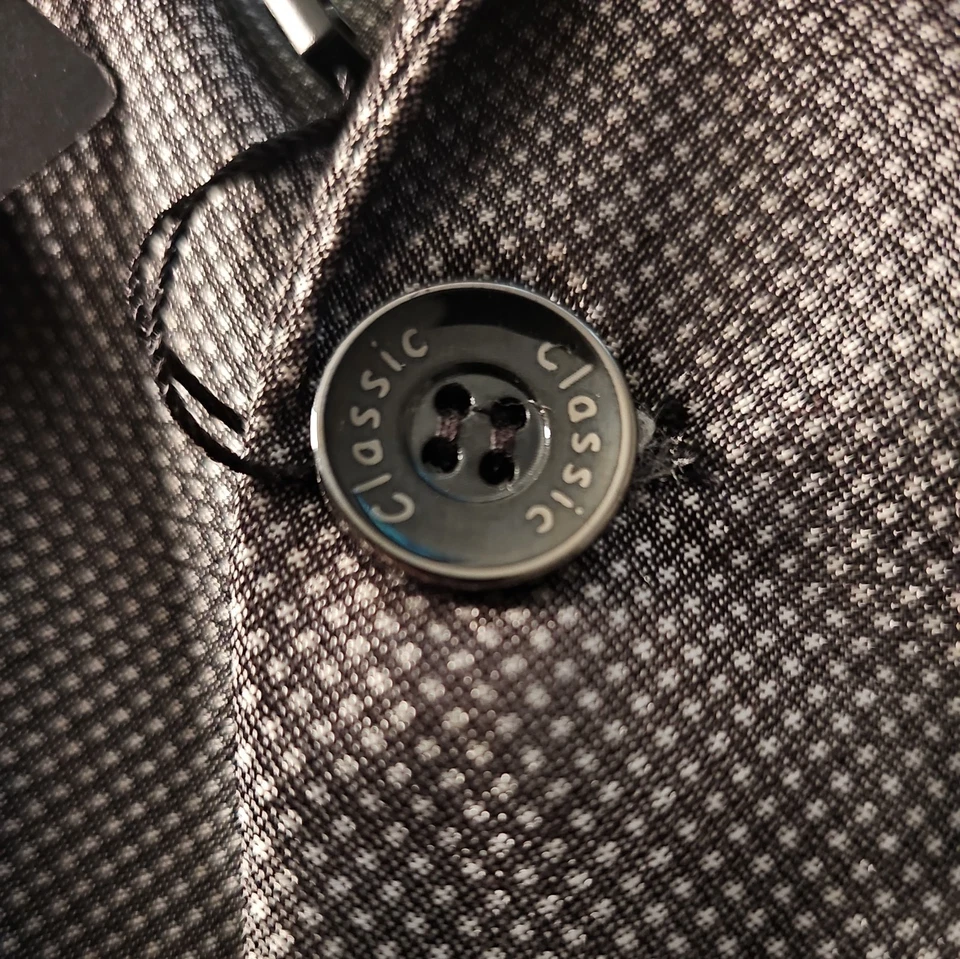 CHAQUETA DE TRAJE NUEVA CON ETIQUETAS ZONGLVWAN NIÑOS METALIZADA BRILLANTE 5-6 años TALLA 5 Foto 3 de 4