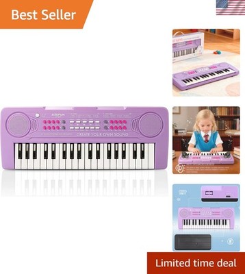 Keyboard Piano for Kids, 37 Keys Toddler Piano Multifunction Music Educationa...