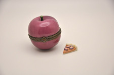 Porcelain Hinged Box - Plum with Tart - Midwe...