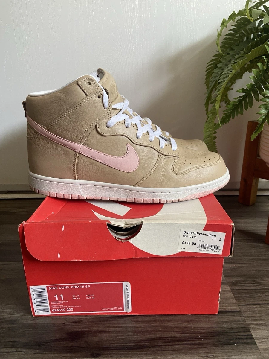 Nike Dunk Premium SP High Linen for Sale | Authenticity Guaranteed