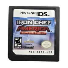 Iron Chef America Supreme Cuisine Nintendo DS 3DS (Cartridge Only) Tested