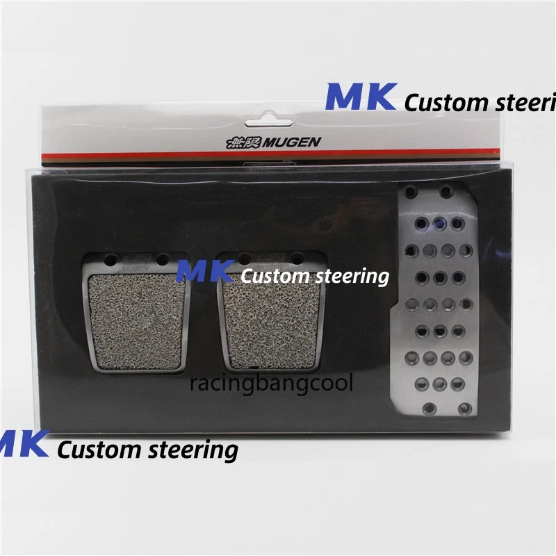 Racing Mugen Pedals Foot Rest Accelerator Brake Pedal Clutch Pedals for Honda