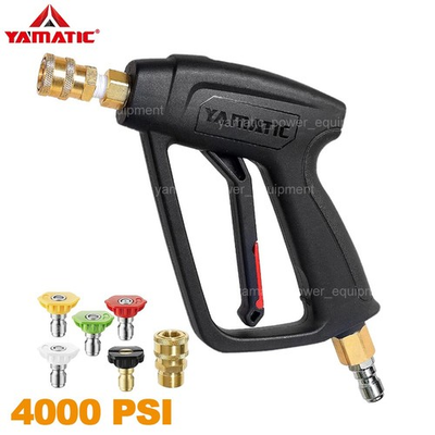 #ad YAMATIC 4000 PSI Power Washer Gun with Stainless Steel Swivel Quick Connector $43.46