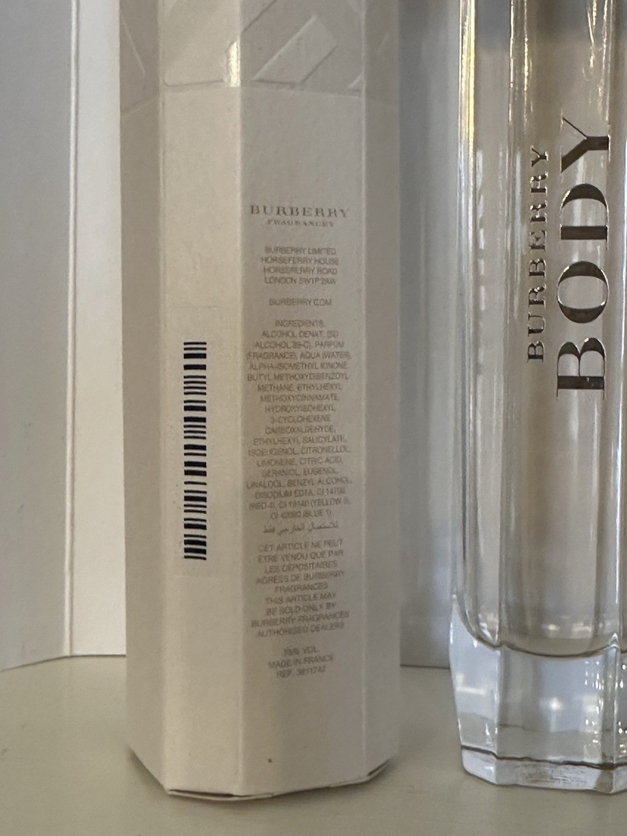 Burberry Body 85 ml / 2.8 Oz Eau de Parfum Spray for Women