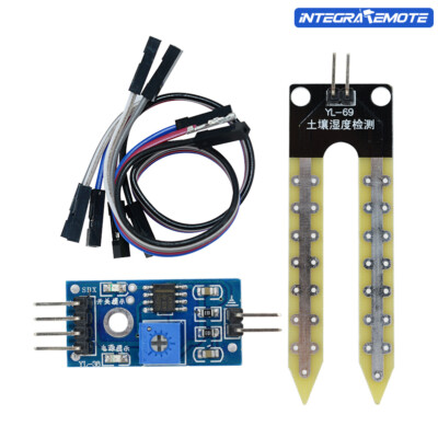 ESP32 DHT11 WiFi Bluetooth Soil Temperature Humidity Sensor CP2104 18650 Battery