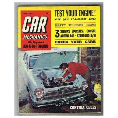 Car Mechanics Magazine June 1965 mbox2689 Test your engine! with CM's at-a-glanc
