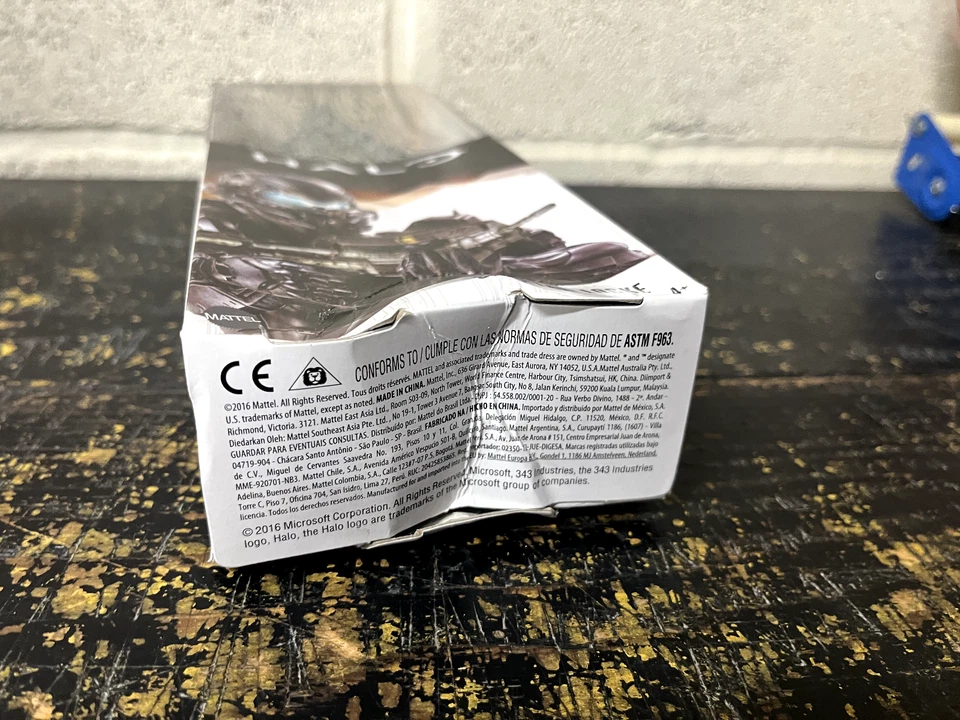 FIGURA DE ACCIÓN HALO SPARTAN LOCKE MATTEL 12" DTL71 NUEVO EMBALAJE DAÑADO Foto 3 de 3