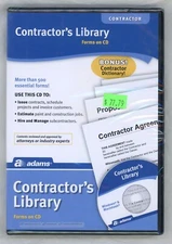 LAST CHANCE TO BUY!! TOPS Contractor's Forms & Tools Software Library NOS