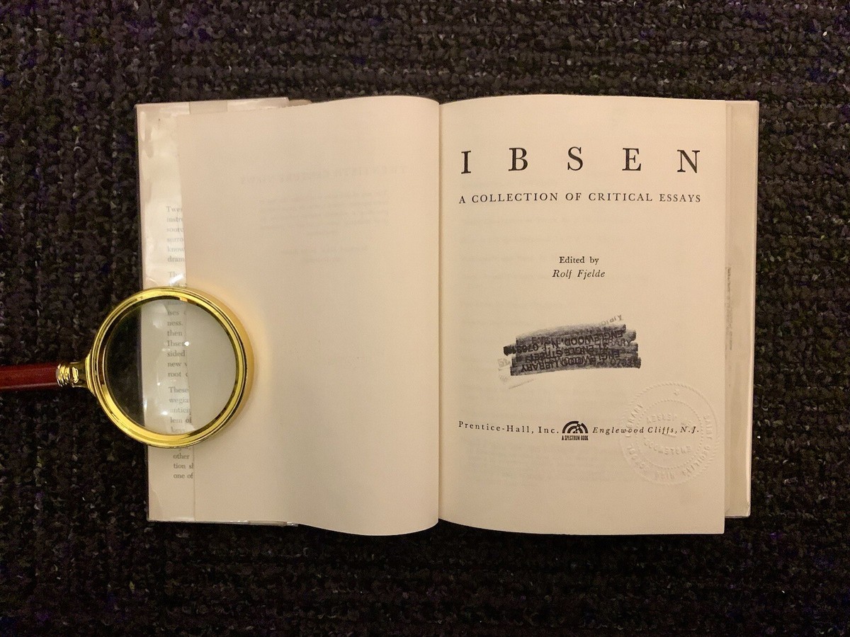 希少1965 A Collection of Critical Essays Ibsen: A Collection of Critical Essays Ed. by Rolf Fjelde (1965