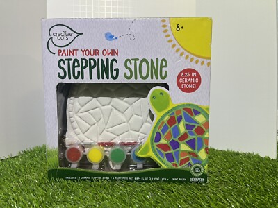 Creative Roots Mosaic Turtle  Paint Your Own Stepping Stone Kit 