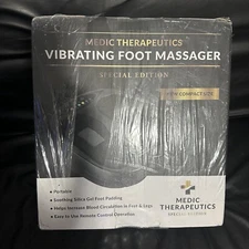 New Medic Therapeutics Vibrating Foot Massager SPECIAL EDITION (No AC Plug)