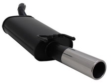 NOVUS Sportauspuff Endschalldämpfer 1x76mm passend für OPEL TIGRA A