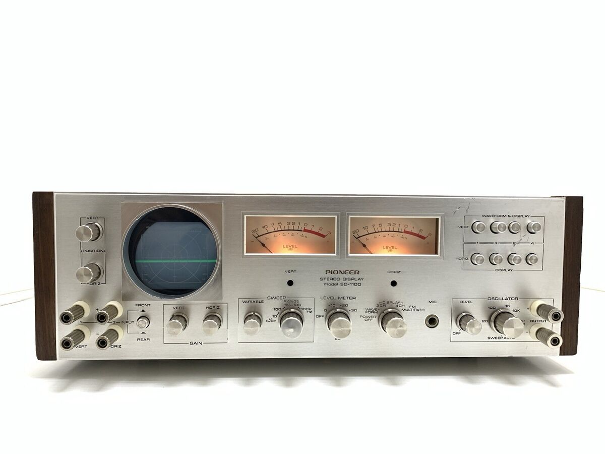 PIONEER SD-1100 Stereo Display Audio Scope VERY RARE Vintage PIONEER SD-1100 Stereo Display Audio Scope VERY RARE Vintage