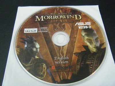 Elder Scrolls III: Morrowind (PC, 2002) - Disc Only!!!