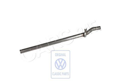 Genuine Volkswagen Exhaust Pipe Center NOS Jetta Rabbit Golf Cabrio 171253201B