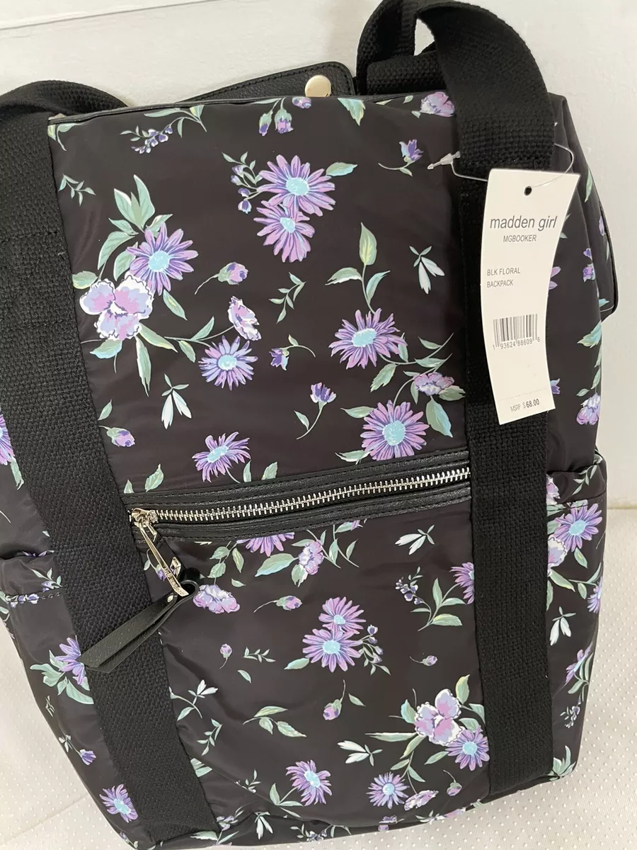 Madden girl floral backpack clearance
