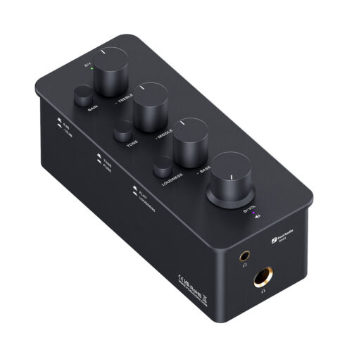 Fosi Audio SK01 Mini amplificatore per cuffie e preamplificatore bassi amplificatore stereo domestico - Foto 1 di 7