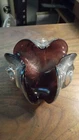 Vintage Murano Hand Blown Art Glass Dish.