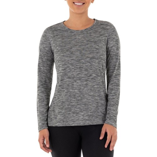 NWT Athletic Works Women’s Size L (12-14) Core Gray Active Long Sleeve T-Shirt