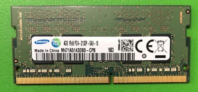 Samsung 4GB 1RX8 PC4-2133P DDR4 2133mhz M471A5143DB0-CPB