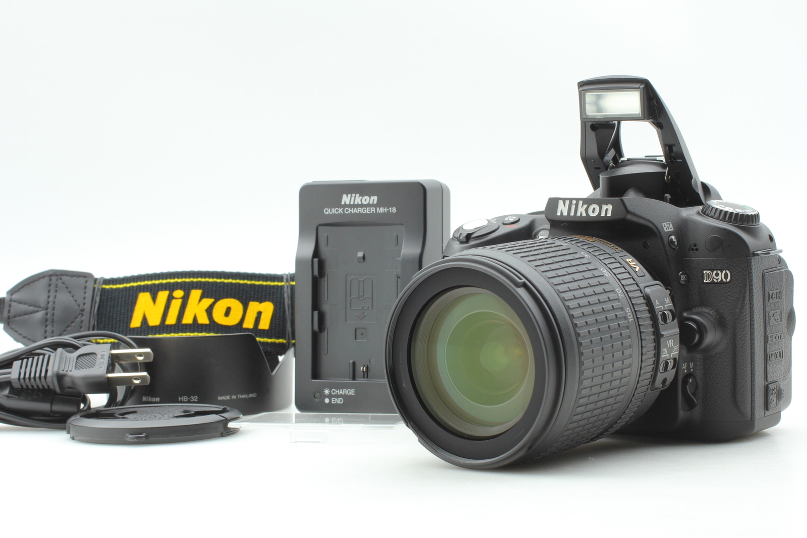 [Near MINT] Nikon D90 Digital SLR w/ AF-S 18-105mm f/3.5-5.6 From JAPAN