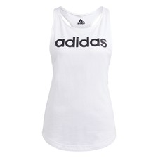 Adidas Womens Linear Tank Top Racerback Vest Racer Back Print Workout