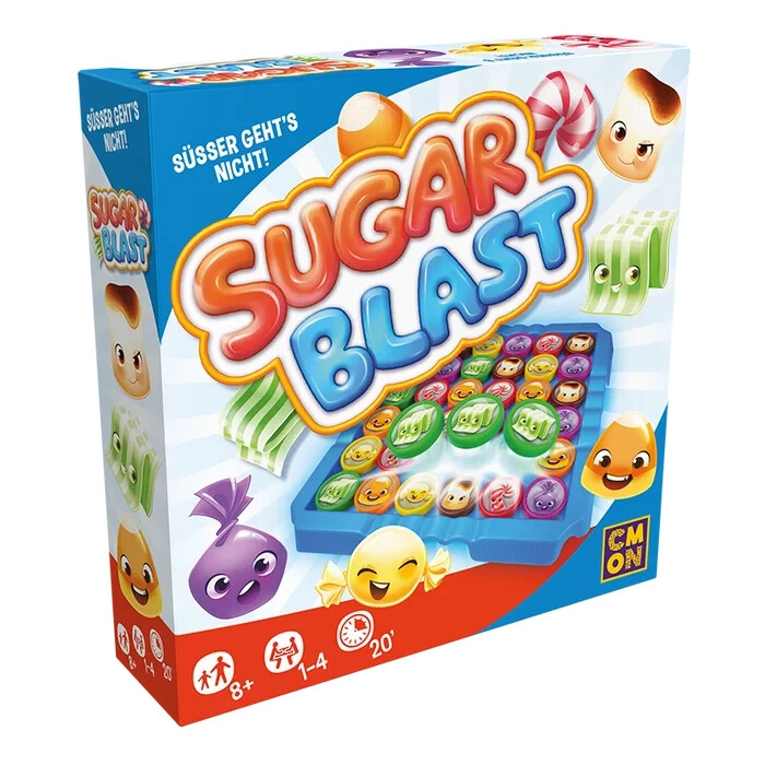 Sugar Blast Von Cmon • Brettspiel • Kinderspiel • Familienspiel •
