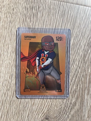 2024 Bo Jackson Battle Arena SUPERBaby Orange Battlefoil FIRE obf-48