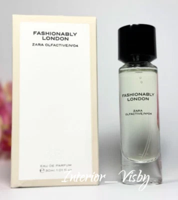 ZARA x Jo Malone Fashionably London No4 Eau De Parfum EDP Spray Fragrance 30ml