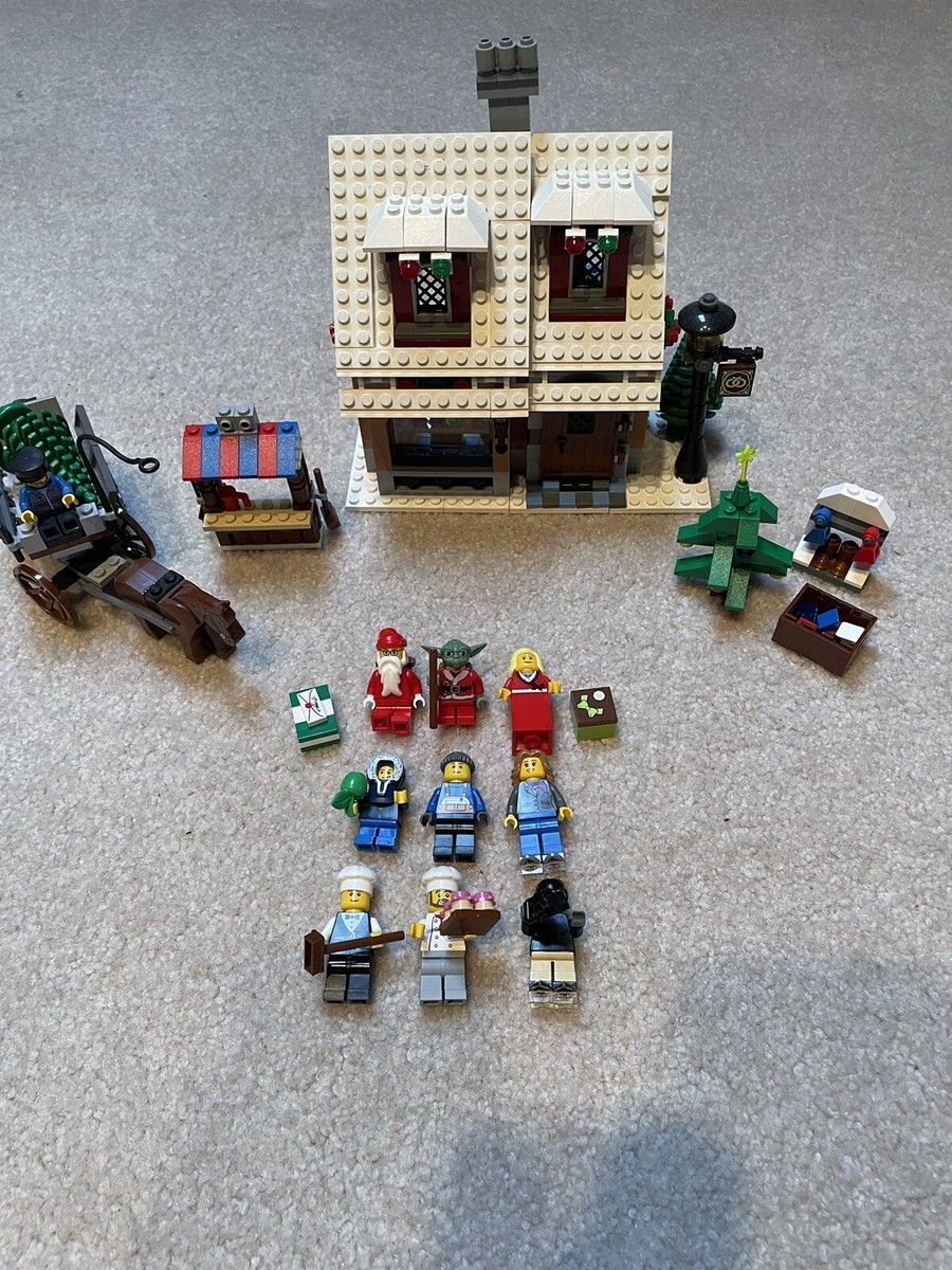 LEGO Creator Expert: Winter Village Bakery (10216) With Yoda Santa And Santa