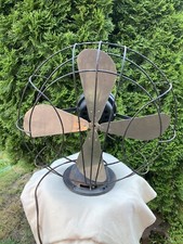 Antique Fitzgerald MFG Co. Fan, Works, 16", 3 Speed, Oscillation needs Repair.