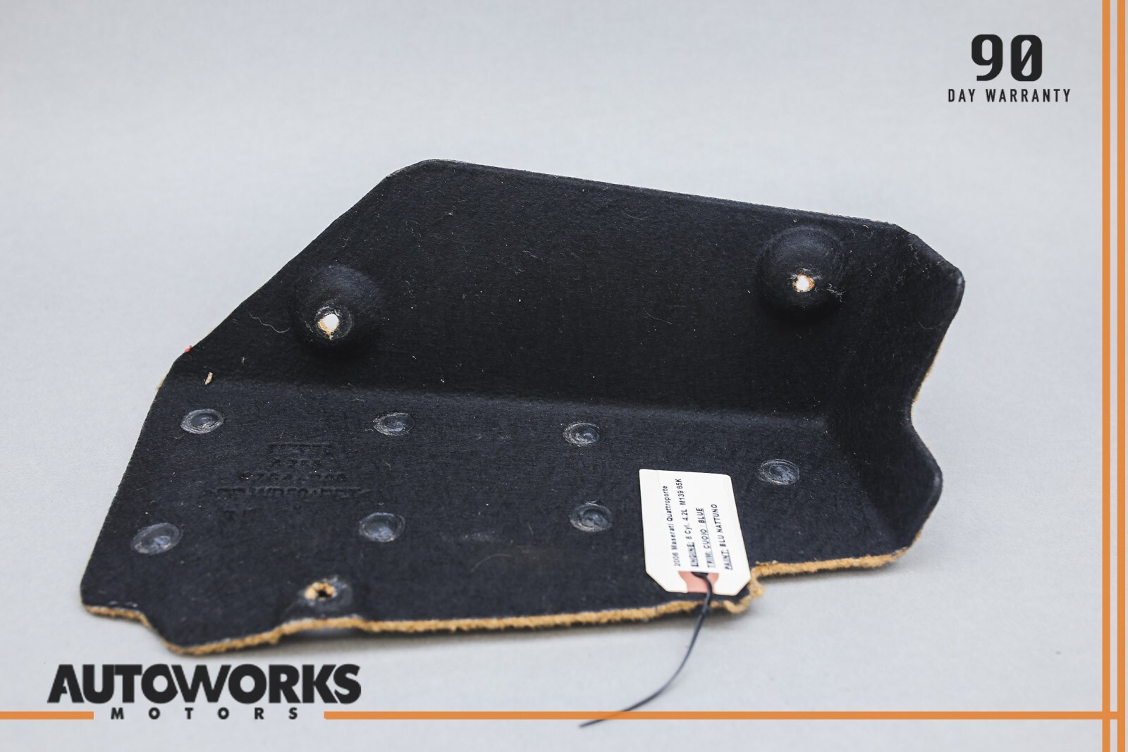 03-13 Maserati Quattroporte M139 Front Left Foot Rest Cover 67644900 OEM