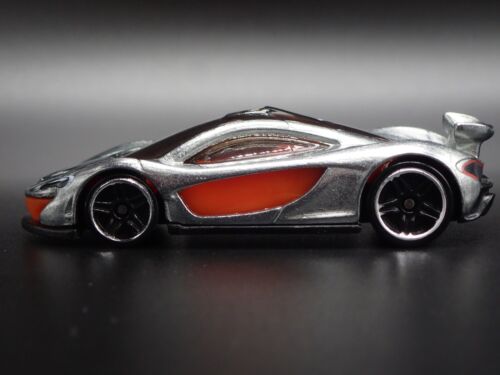 2013-2015 MCLAREN P1 Súper Coche Plata Raro 1:64 Escala Diorama Modelo Fundido - Imagen 2 de 7