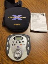 Aiwa Cross X Trainer XP-SP920 Portable CD Player W/ Belt Case Parts/repair