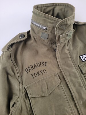 Japannese WACKO MARIA Guilty Parties Military Embroidered