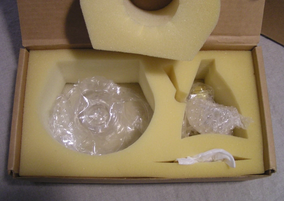 (2) Бродвейская коллекция Claire Crystal Suite мыльница и держатель латунь Германия - Изображение 2 из 4