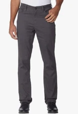 English Laundry Men's 5 Pocket Straight Leg Pant Forged Iron Patterned