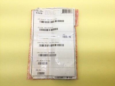 CISCO CVR-CFP2-CPAK4 CFP2 to CPAK adapter for 4x25G 800-101968-02 New